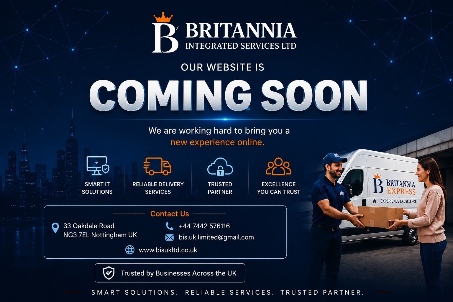 Britannia Integrated Services Ltd - Coming Soon